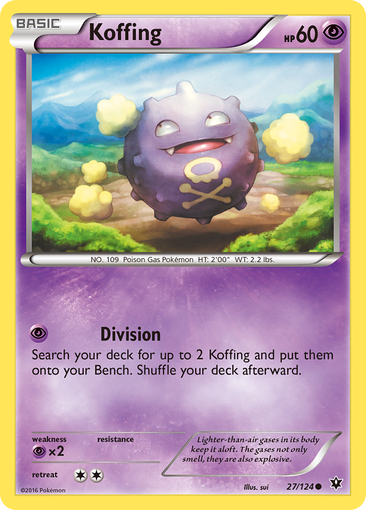 Koffing (27/124) [XY: Fates Collide] | Game Master's Emporium (The New GME)