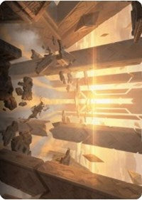 Skyclave Basilica Art Card [Zendikar Rising Art Series] | Game Master's Emporium (The New GME)