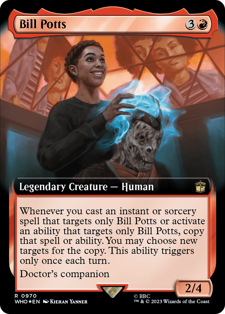 Bill Potts (Extended Art) (Surge Foil) [Doctor Who] | Game Master's Emporium (The New GME)