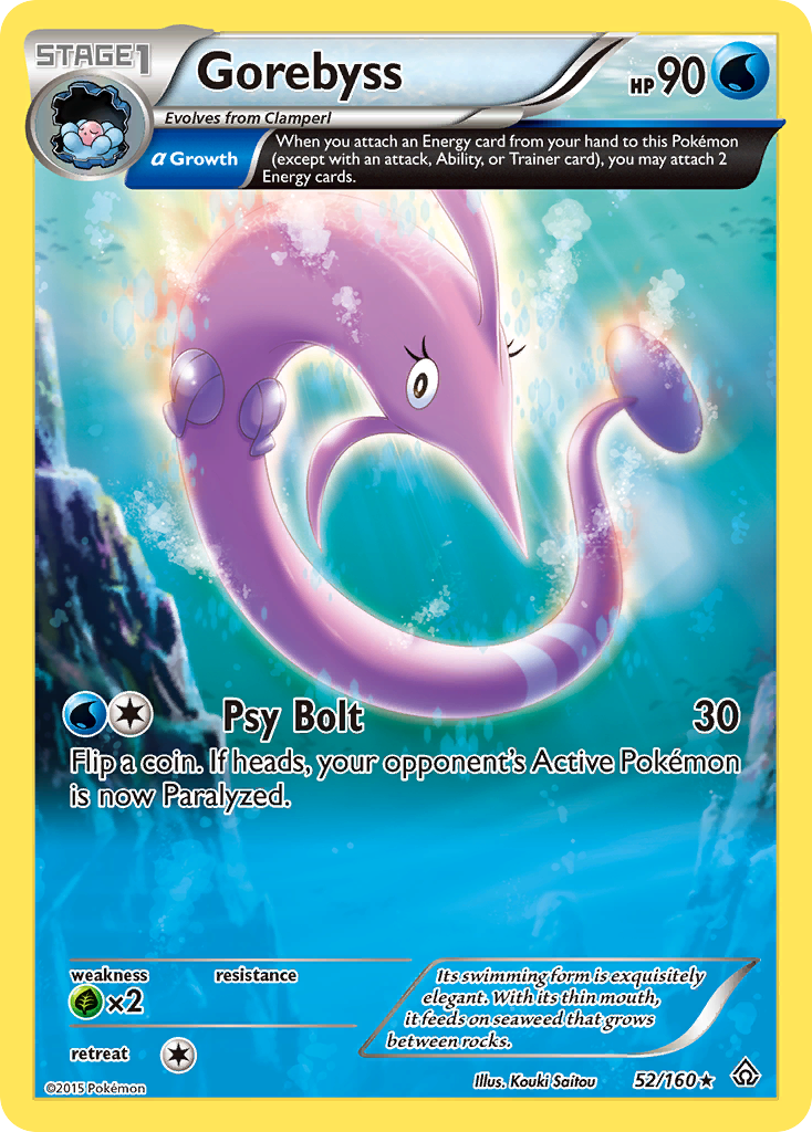 Gorebyss (52/160) [XY: Primal Clash] | Game Master's Emporium (The New GME)