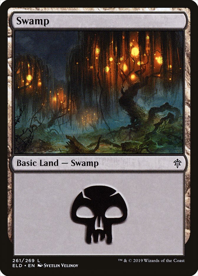 Swamp (261) [Throne of Eldraine] | Game Master's Emporium (The New GME)