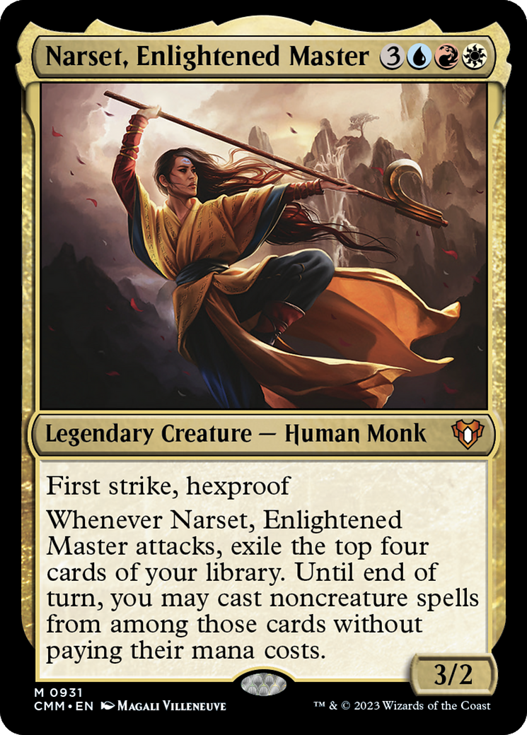 Narset, Enlightened Master [Commander Masters] | Game Master's Emporium (The New GME)