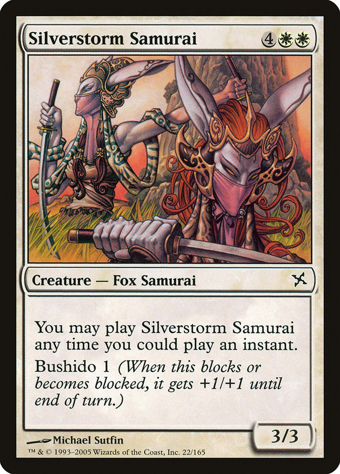 Silverstorm Samurai [Betrayers of Kamigawa] | Game Master's Emporium (The New GME)
