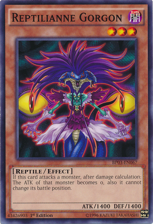 Reptilianne Gorgon [BP03-EN067] Common | Game Master's Emporium (The New GME)