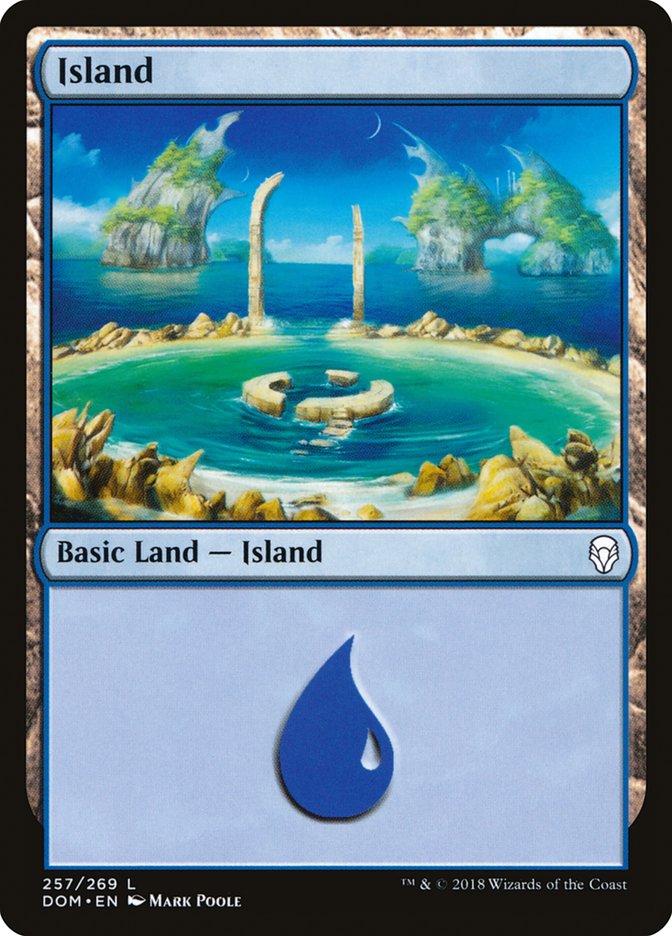 Island (257) [Dominaria] | Game Master's Emporium (The New GME)