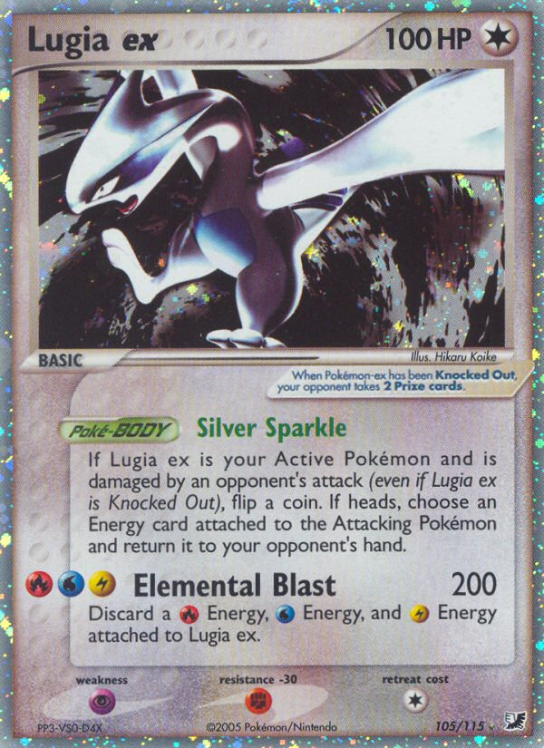 Lugia ex (105/115) [EX: Unseen Forces] | Game Master's Emporium (The New GME)