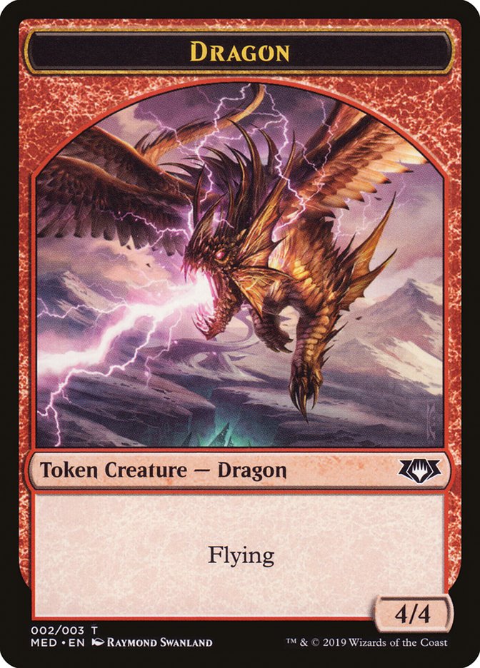 Dragon Token [Mythic Edition Tokens] | Game Master's Emporium (The New GME)