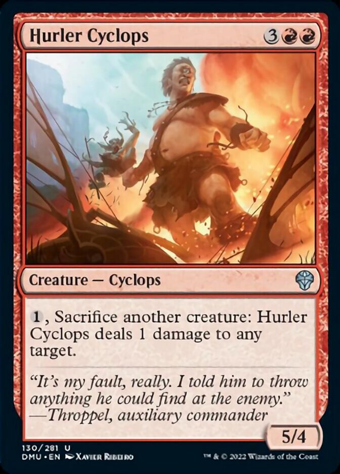 Hurler Cyclops [Dominaria United] | Game Master's Emporium (The New GME)