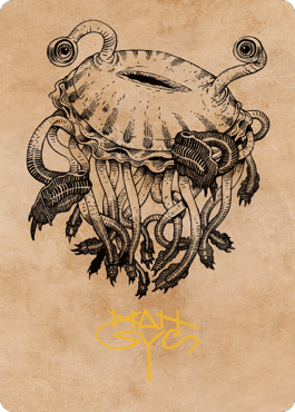 Gluntch, the Bestower Art Card (Gold-Stamped Signature) [Commander Legends: Battle for Baldur's Gate Art Series] | Game Master's Emporium (The New GME)