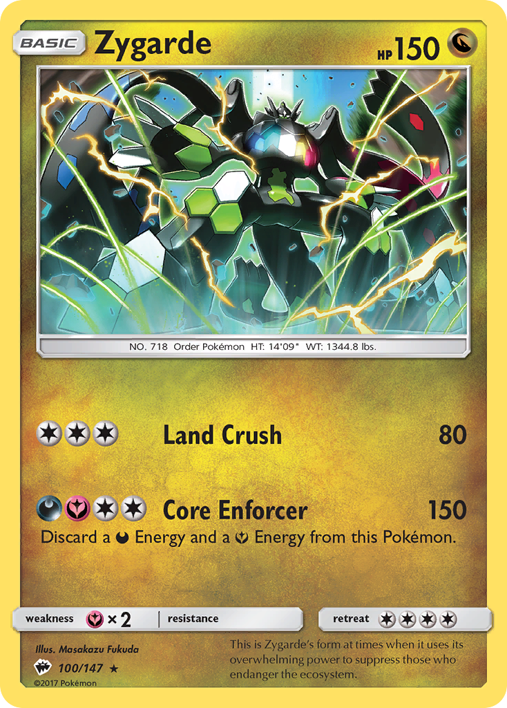 Zygarde (100/147) [Sun & Moon: Burning Shadows] | Game Master's Emporium (The New GME)