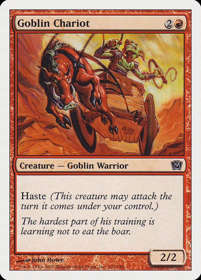 Goblin Chariot [Ninth Edition] | Game Master's Emporium (The New GME)