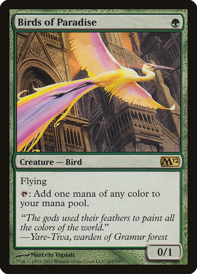 Birds of Paradise [Magic 2012] | Game Master's Emporium (The New GME)