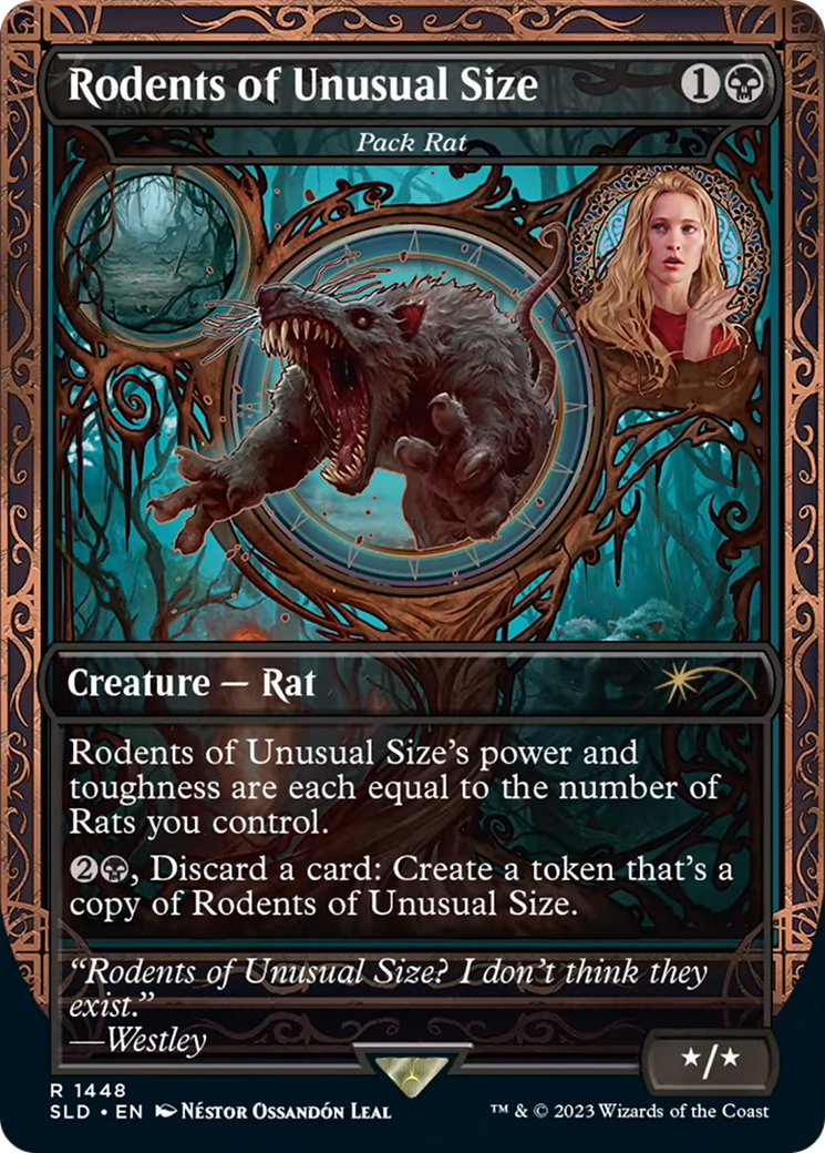 Rodents of Unusual Size - Pack Rat [Secret Lair Drop Series] | Game Master's Emporium (The New GME)