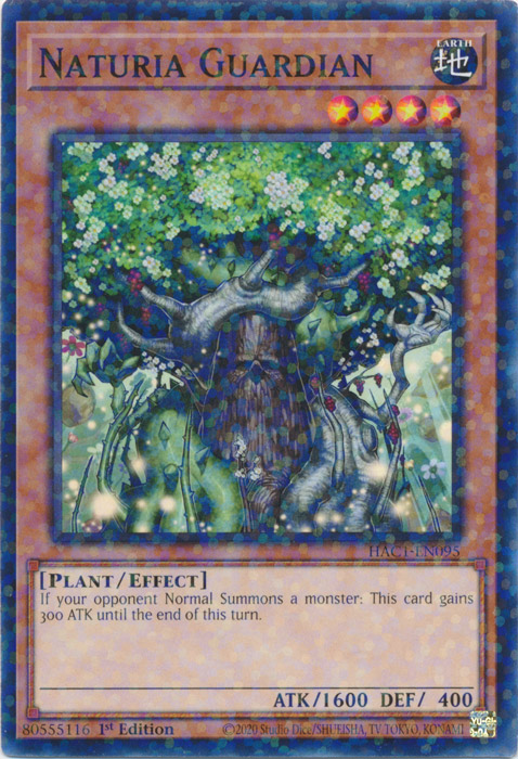 Naturia Guardian (Duel Terminal) [HAC1-EN095] Common | Game Master's Emporium (The New GME)