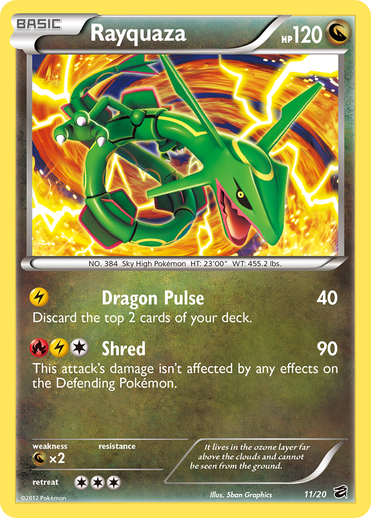 Rayquaza (11/20) [Black & White: Dragon Vault] | Game Master's Emporium (The New GME)