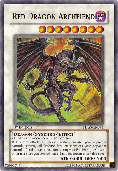 Red Dragon Archfiend [TDGS-EN041] Ultra Rare | Game Master's Emporium (The New GME)