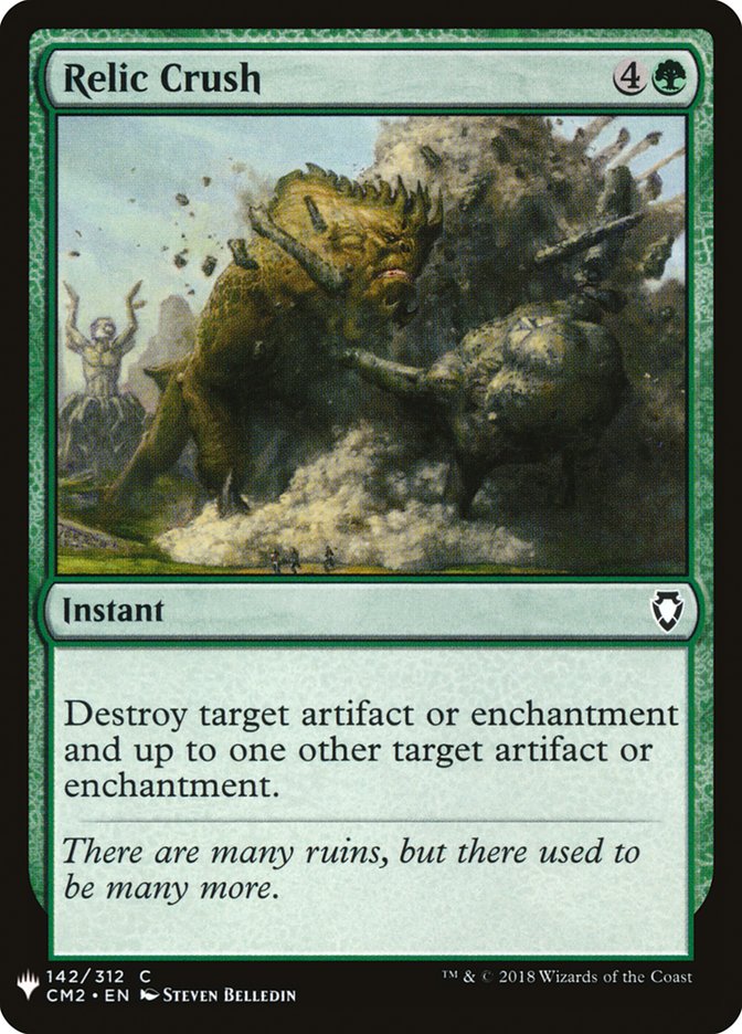 Relic Crush [Mystery Booster] | Game Master's Emporium (The New GME)