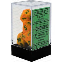 Chessex 7 Dice Speckled Lotus Dice | Game Master's Emporium (The New GME)