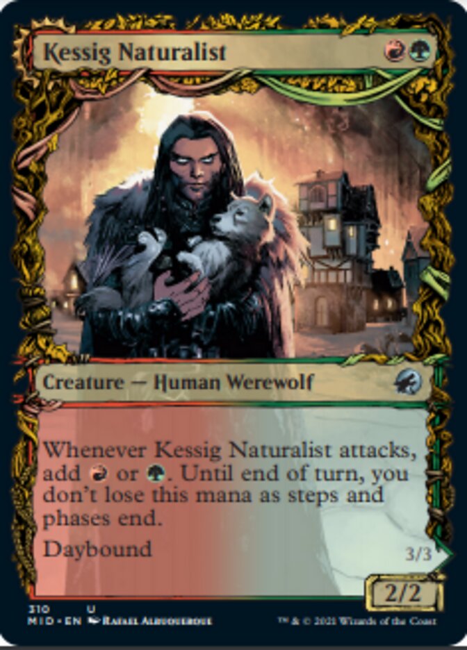 Kessig Naturalist // Lord of the Ulvenwald (Showcase Equinox) [Innistrad: Midnight Hunt] | Game Master's Emporium (The New GME)