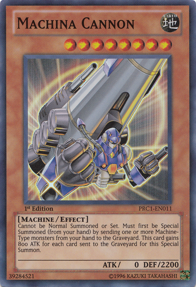 Machina Cannon [PRC1-EN011] Super Rare | Game Master's Emporium (The New GME)