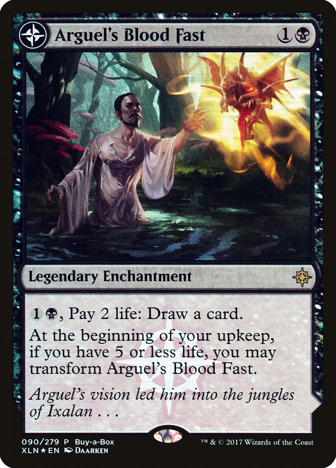 Arguel's Blood Fast // Temple of Aclazotz (Buy-A-Box) [Ixalan Treasure Chest] | Game Master's Emporium (The New GME)