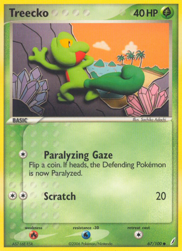 Treecko (67/100) [EX: Crystal Guardians] | Game Master's Emporium (The New GME)