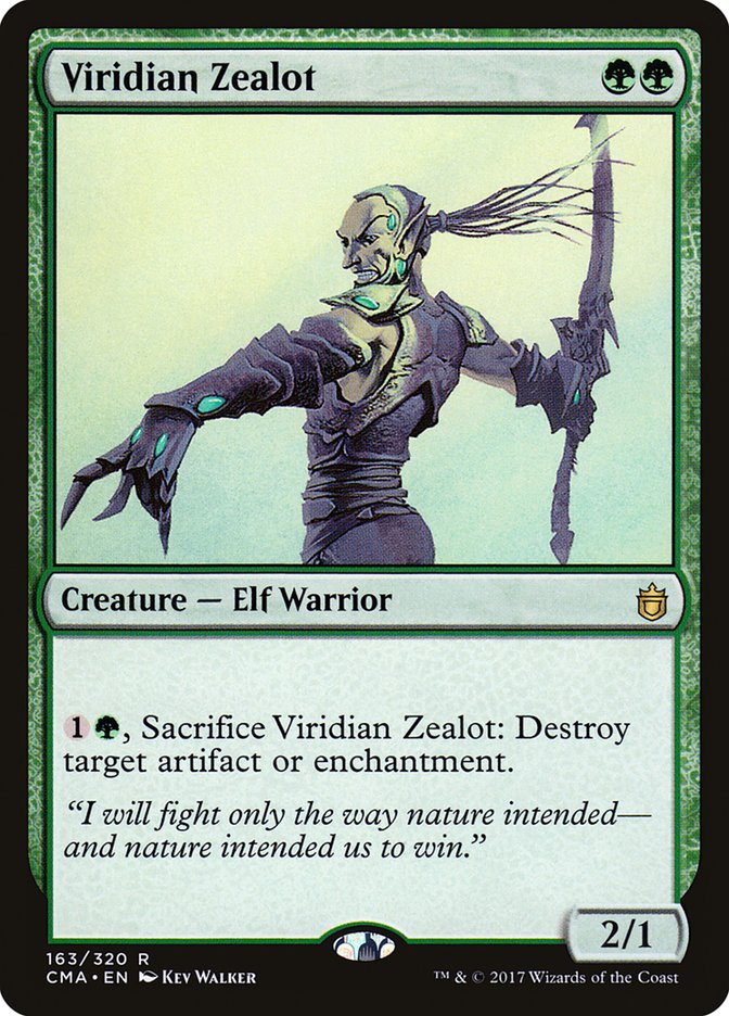 Viridian Zealot [Commander Anthology] | Game Master's Emporium (The New GME)