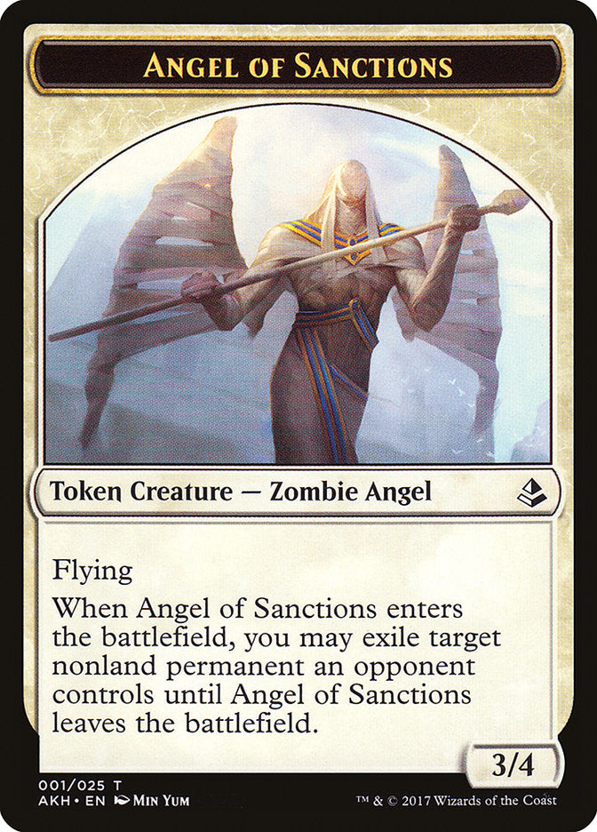 Angel of Sanctions // Drake Double-Sided Token [Amonkhet Tokens] | Game Master's Emporium (The New GME)