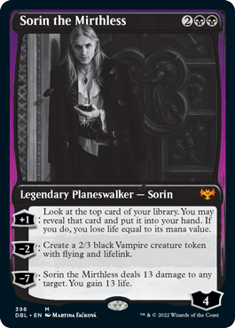Sorin the Mirthless [Innistrad: Double Feature] | Game Master's Emporium (The New GME)