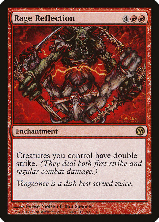 Rage Reflection [Duels of the Planeswalkers] | Game Master's Emporium (The New GME)