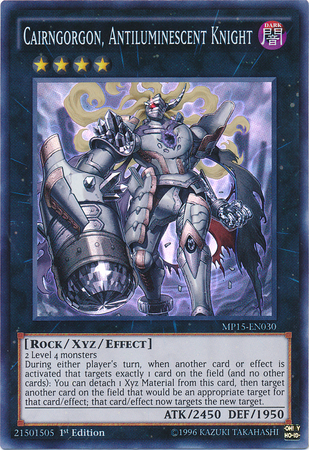 Cairngorgon, Antiluminescent Knight [MP15-EN030] Super Rare | Game Master's Emporium (The New GME)