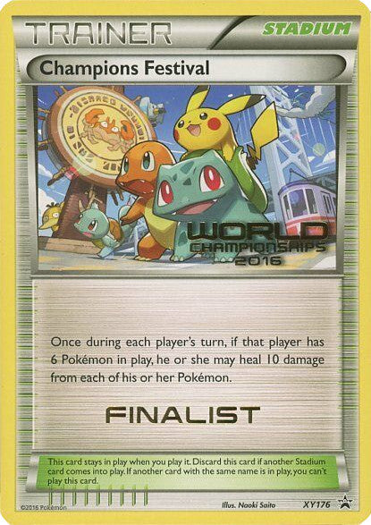 Champions Festival (XY176) (2016 Finalist) [XY: Black Star Promos] | Game Master's Emporium (The New GME)