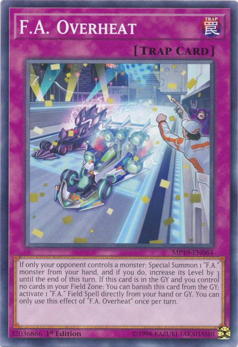 F.A. Overheat [MP19-EN064] Common | Game Master's Emporium (The New GME)