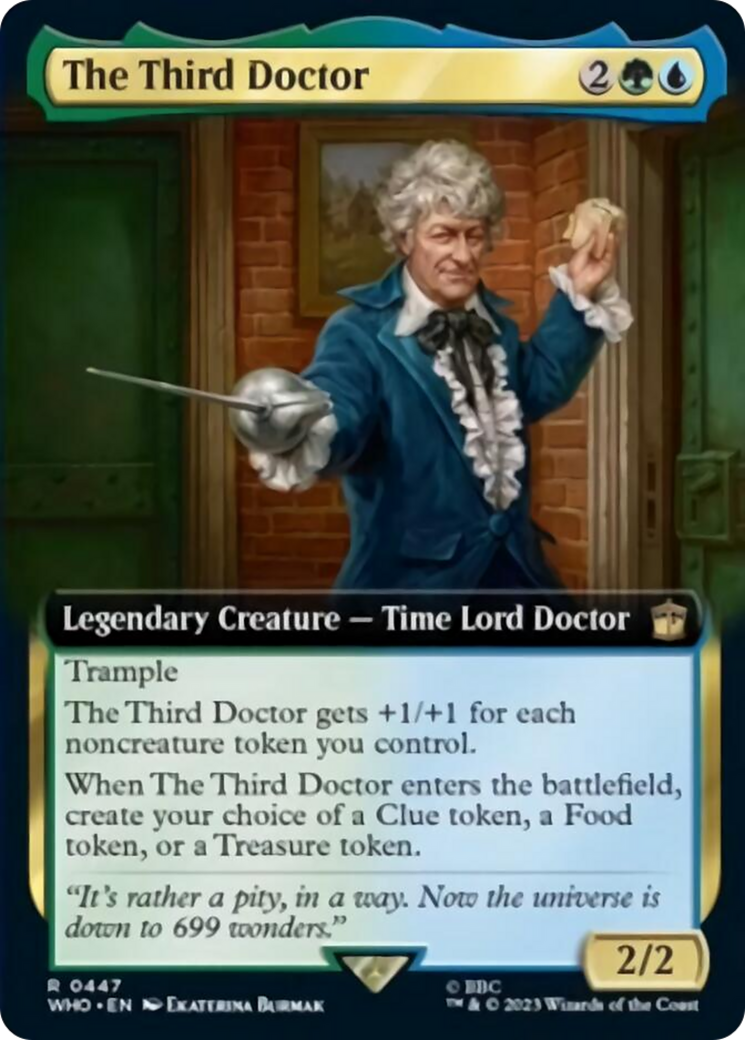 The Third Doctor (Extended Art) [Doctor Who] | Game Master's Emporium (The New GME)