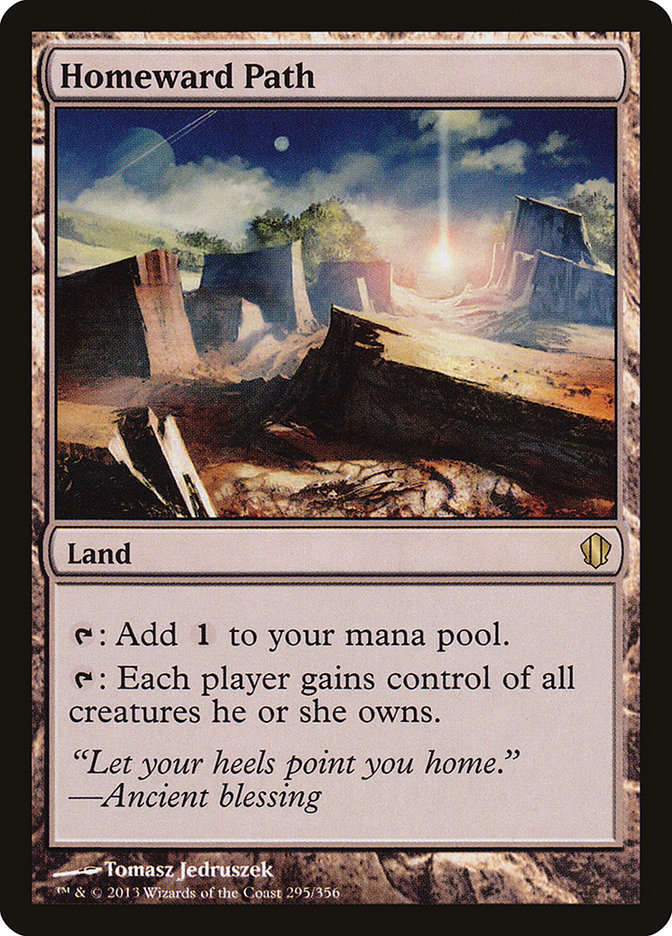 Homeward Path [Commander 2013] | Game Master's Emporium (The New GME)