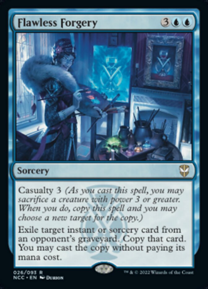 Flawless Forgery [Streets of New Capenna Commander] | Game Master's Emporium (The New GME)