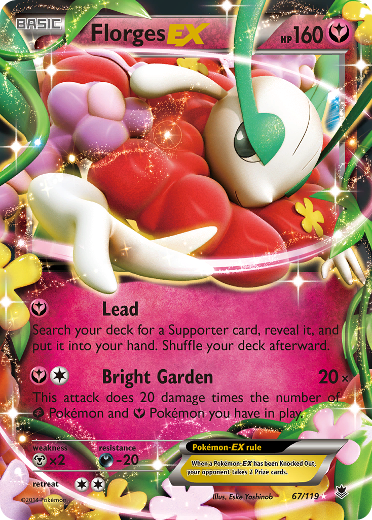 Florges EX (67/119) [XY: Phantom Forces] | Game Master's Emporium (The New GME)