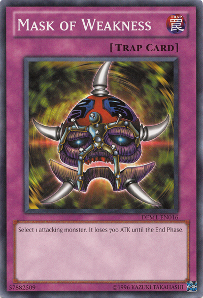 Mask of Weakness [DEM1-EN016] Common | Game Master's Emporium (The New GME)