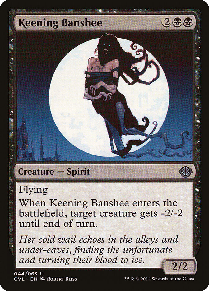 Keening Banshee (Garruk vs. Liliana) [Duel Decks Anthology] | Game Master's Emporium (The New GME)