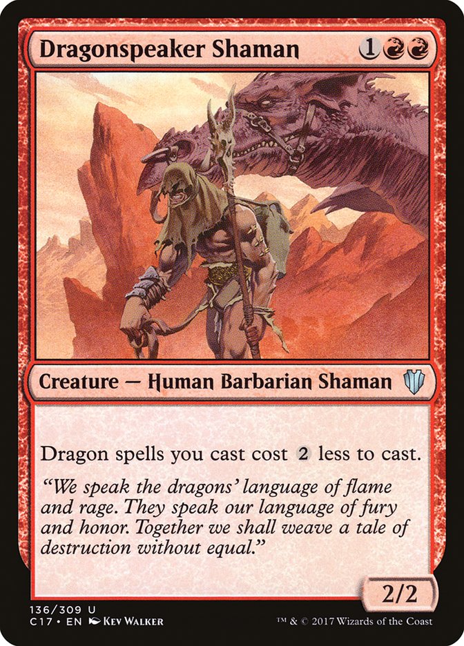 Dragonspeaker Shaman [Commander 2017] | Game Master's Emporium (The New GME)