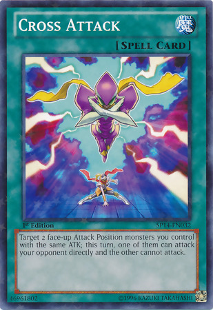 Cross Attack [SP14-EN032] Starfoil Rare | Game Master's Emporium (The New GME)