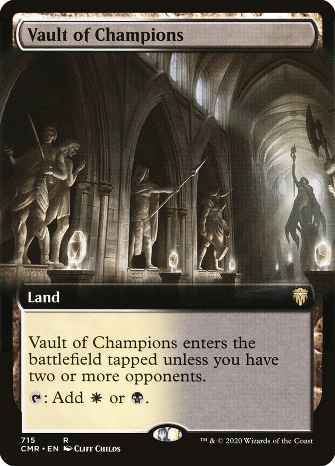 Vault of Champions (Extended Art) [Commander Legends] | Game Master's Emporium (The New GME)