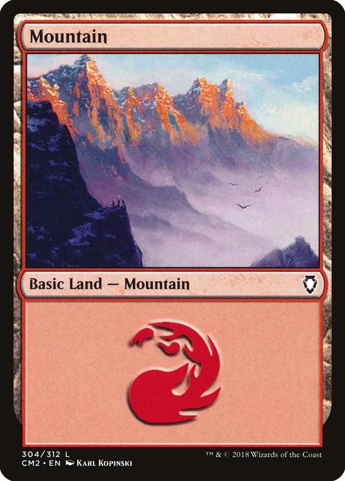 Mountain (304) [Commander Anthology Volume II] | Game Master's Emporium (The New GME)