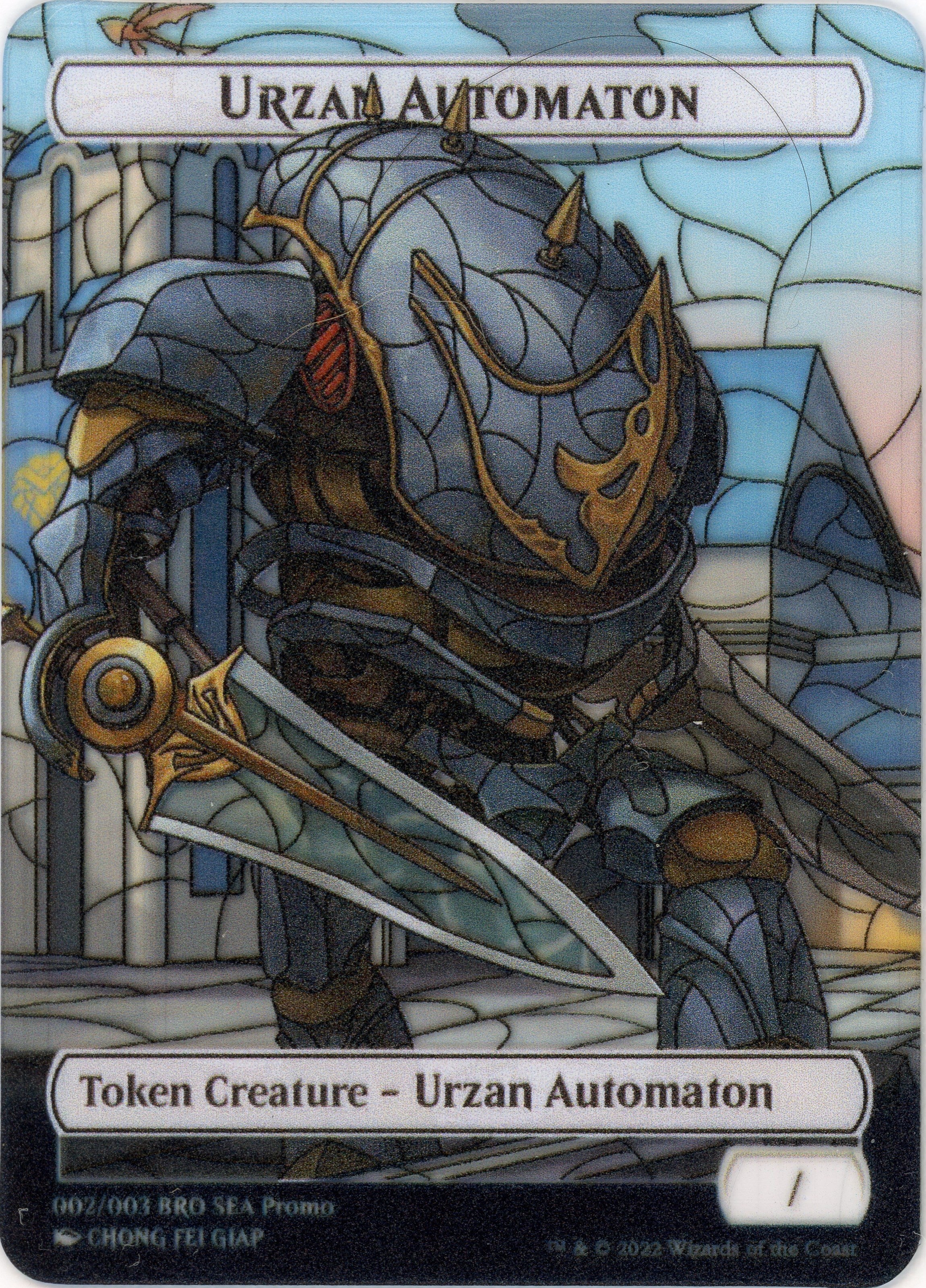 Urzan Automaton Token (SEA Exclusive) [The Brothers' War Tokens] | Game Master's Emporium (The New GME)