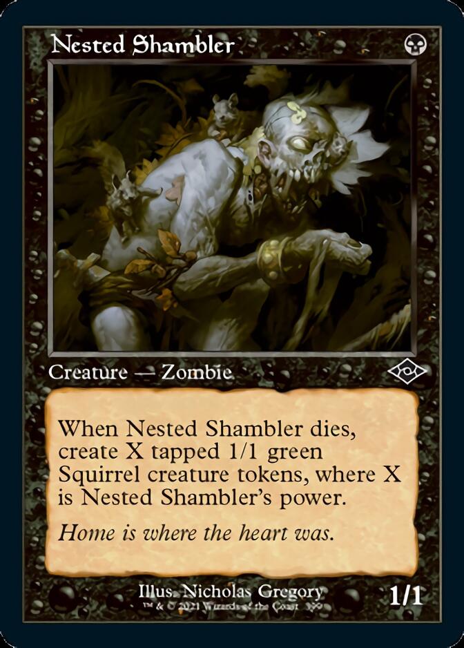 Nested Shambler (Retro) [Modern Horizons 2] | Game Master's Emporium (The New GME)