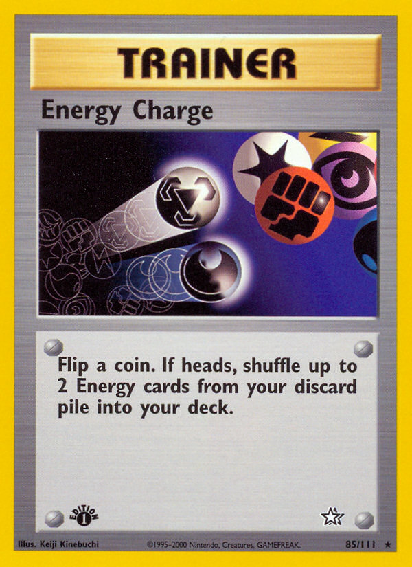 Energy Charge (85/111) [Neo Genesis 1st Edition] | Game Master's Emporium (The New GME)