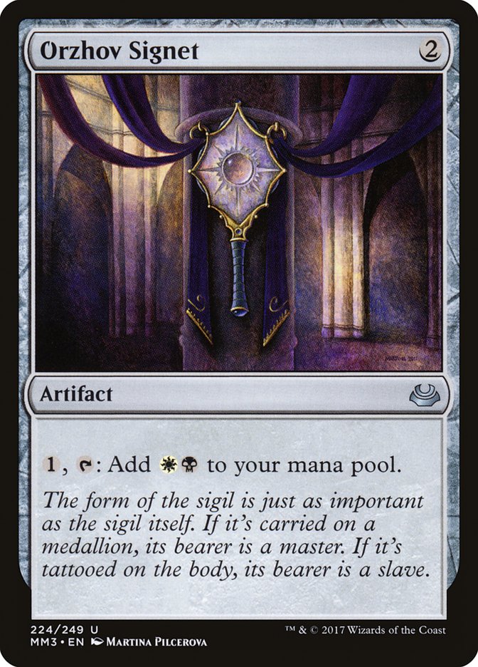 Orzhov Signet [Modern Masters 2017] | Game Master's Emporium (The New GME)