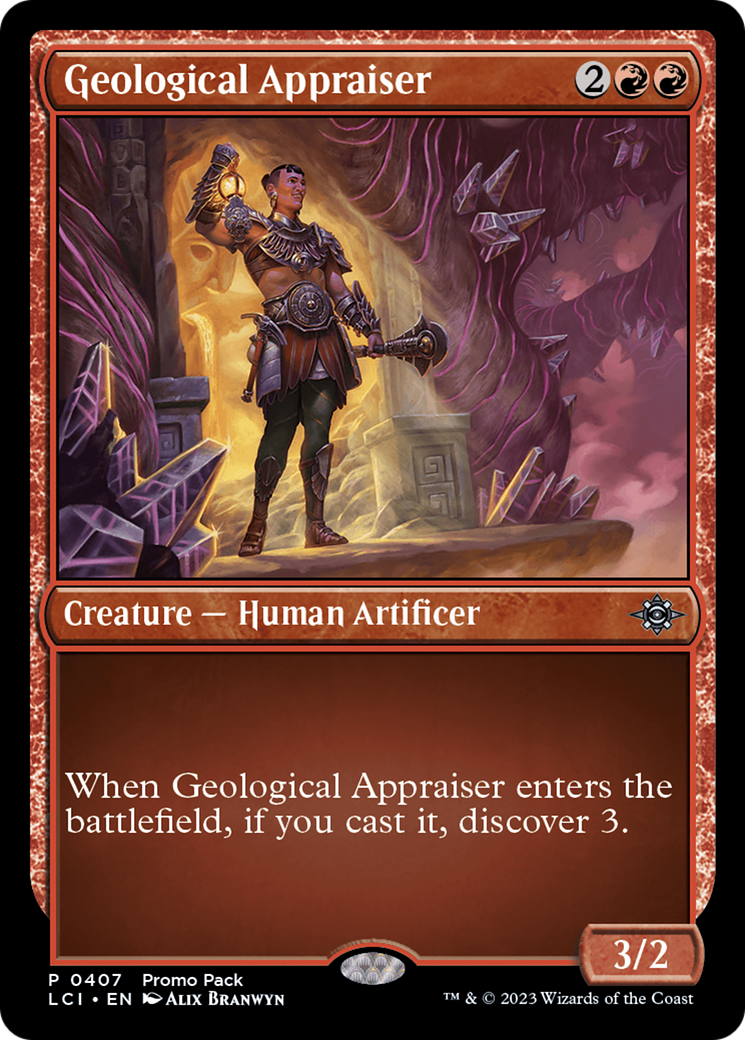 Geological Appraiser [The Lost Caverns of Ixalan Promos] | Game Master's Emporium (The New GME)