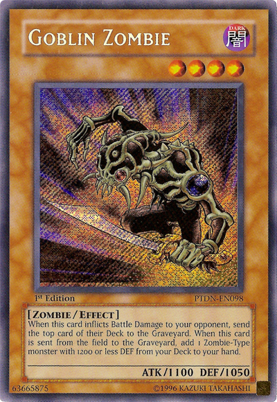 Goblin Zombie [PTDN-EN098] Secret Rare | Game Master's Emporium (The New GME)