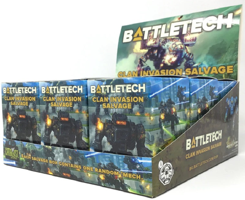 Battletech  Clan Invasion Salvage Blind | Game Master's Emporium (The New GME)
